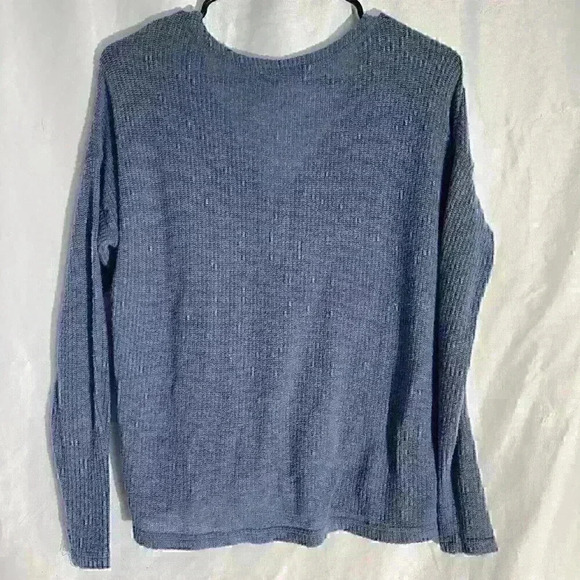 American Eagle Knit Button Up Sweater Size XS/ Periwinkle - Picture 6 of 7